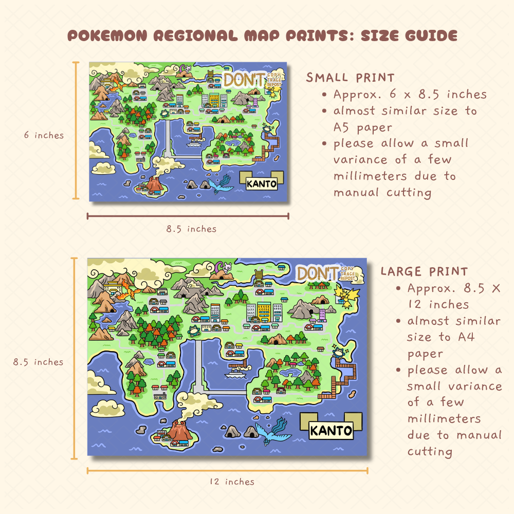 Regional Map Prints