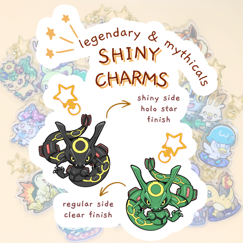 Shiny Charms - PokeFriend Legendary and Mythical Charms