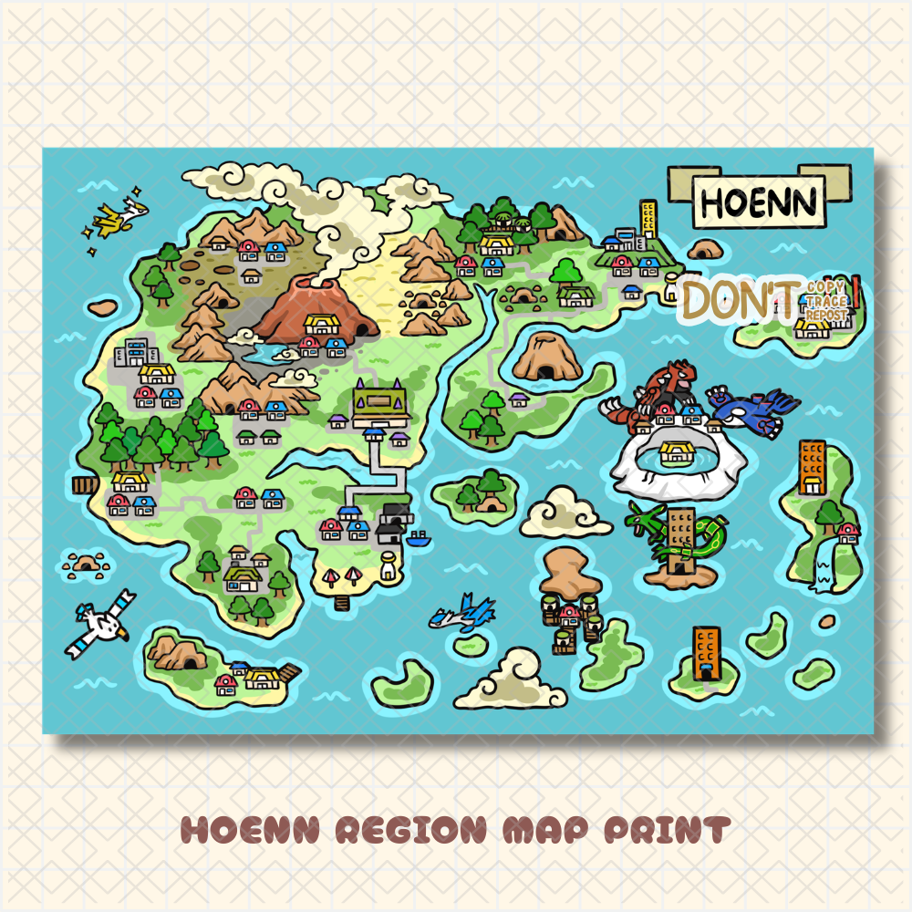 Regional Map Prints