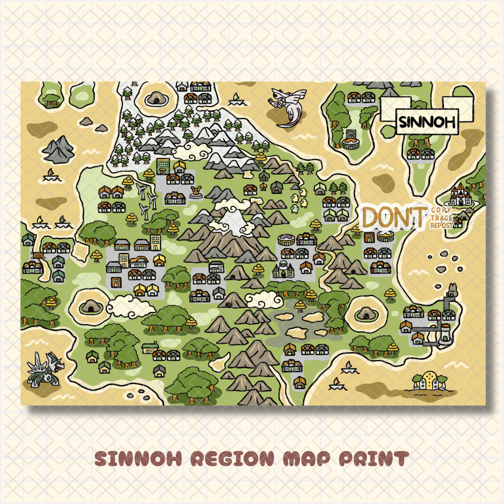 Regional Map Prints