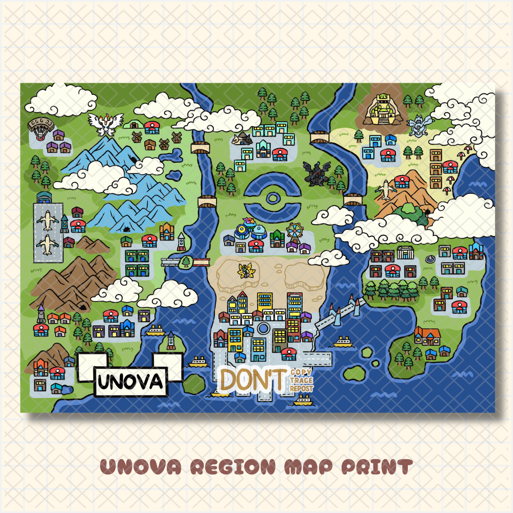 Regional Map Prints