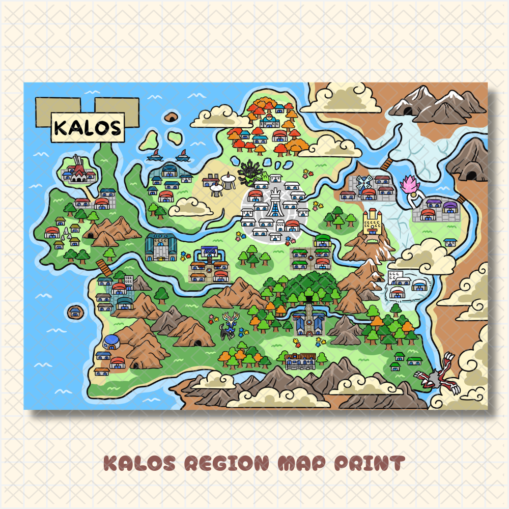 Regional Map Prints