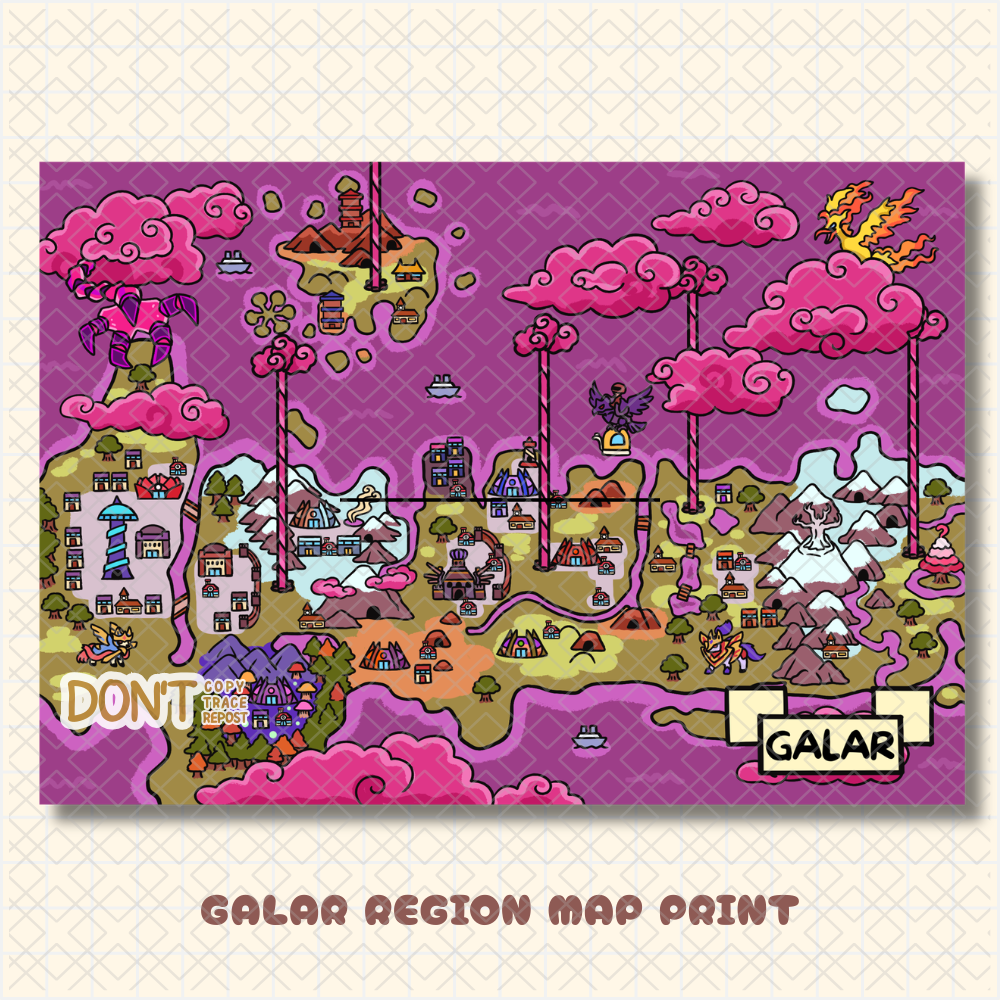 Regional Map Prints