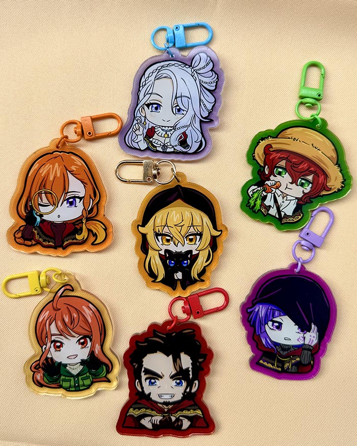 Secrets of the Silent Witch Character Charms