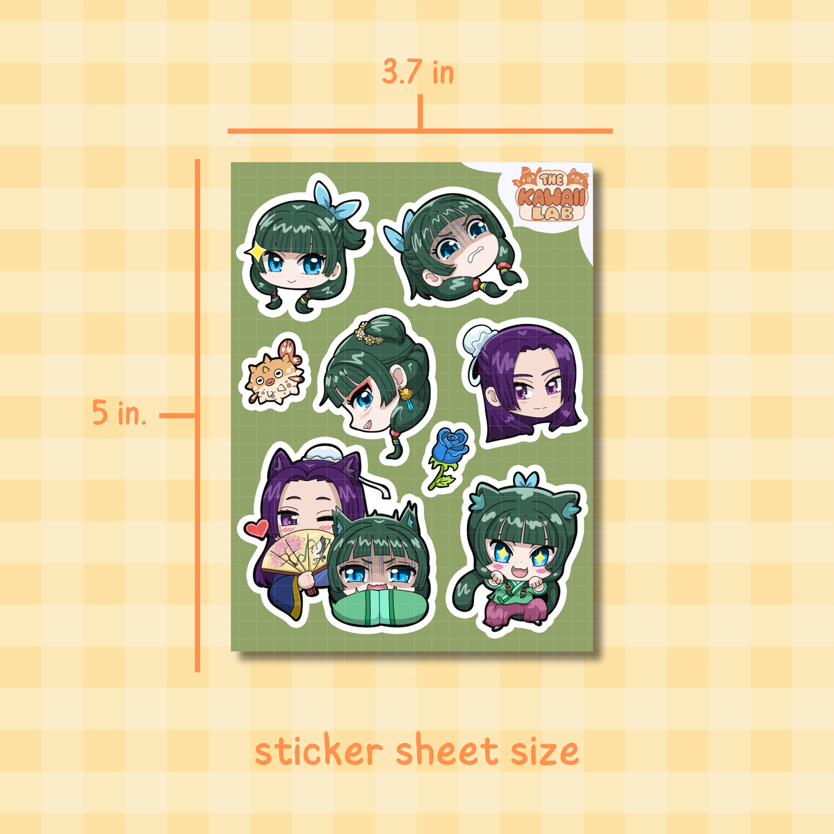 Apothecary Diaries - Maomao Sticker Sheet