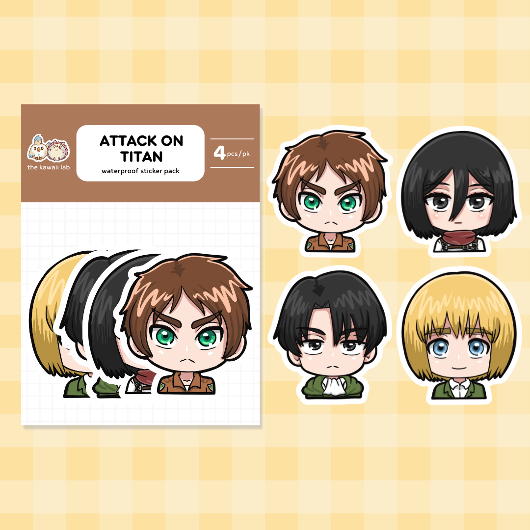 Attack on Titan Sticker Pack