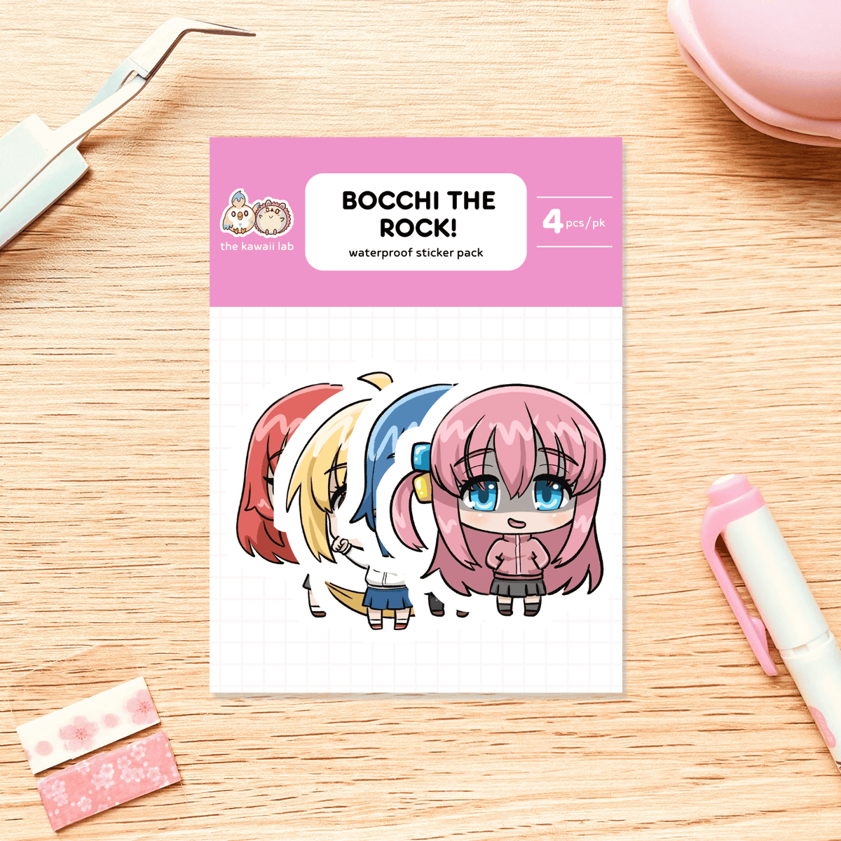 Bocchi the Rock Sticker Pack