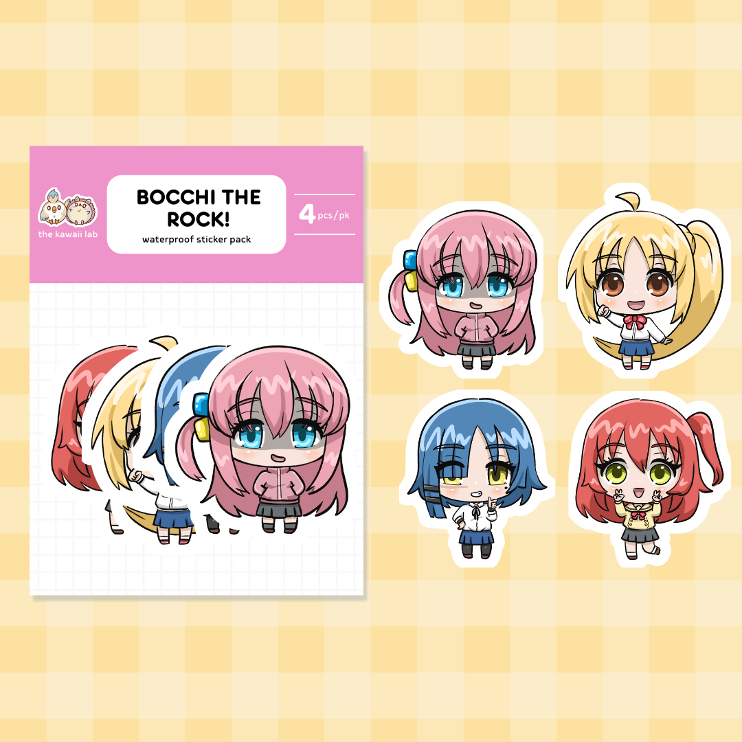Bocchi the Rock Sticker Pack