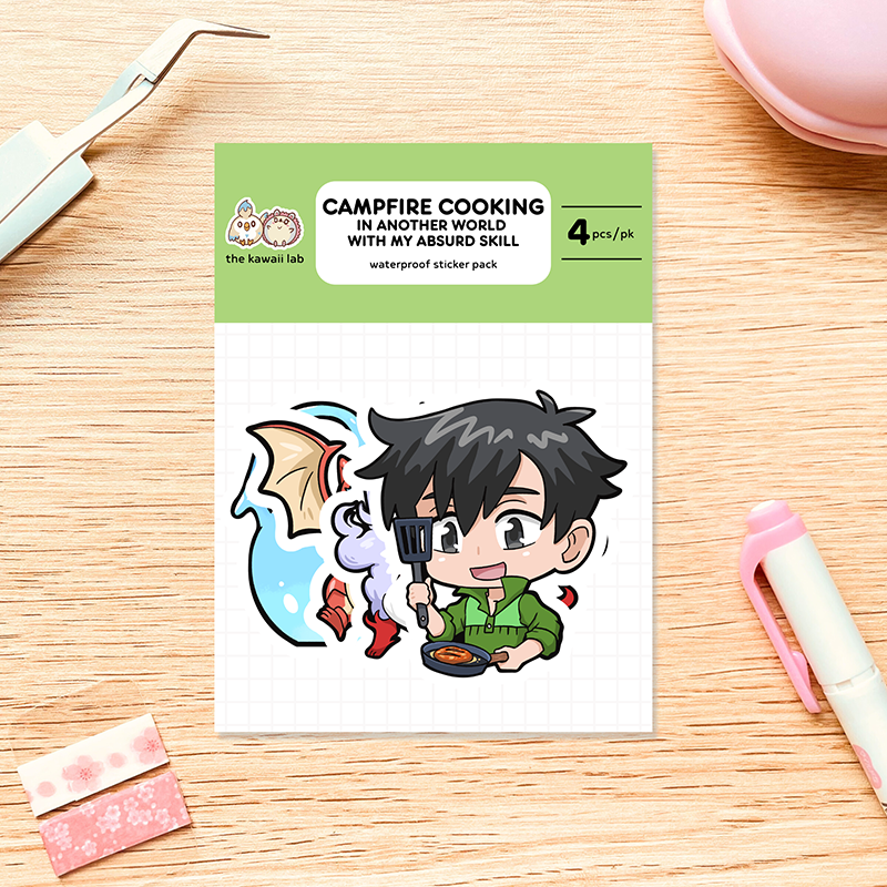Campfire Cooking in Another World With My Absurd Skill Sticker Pack