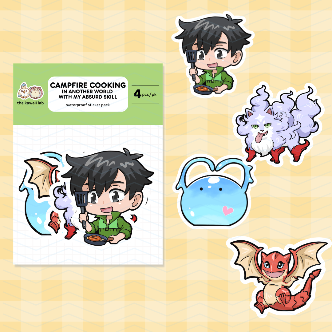 Campfire Cooking in Another World With My Absurd Skill Sticker Pack