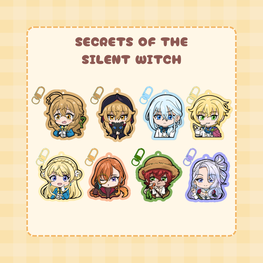 Secrets of the Silent Witch Character Charms