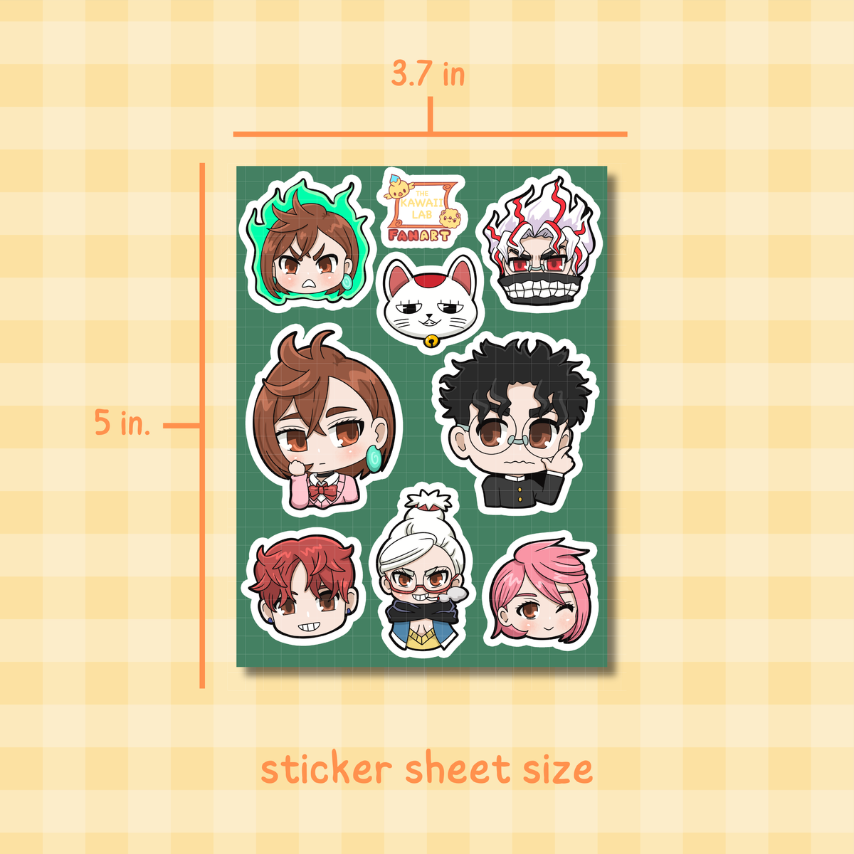 Dandadan Sticker Sheet