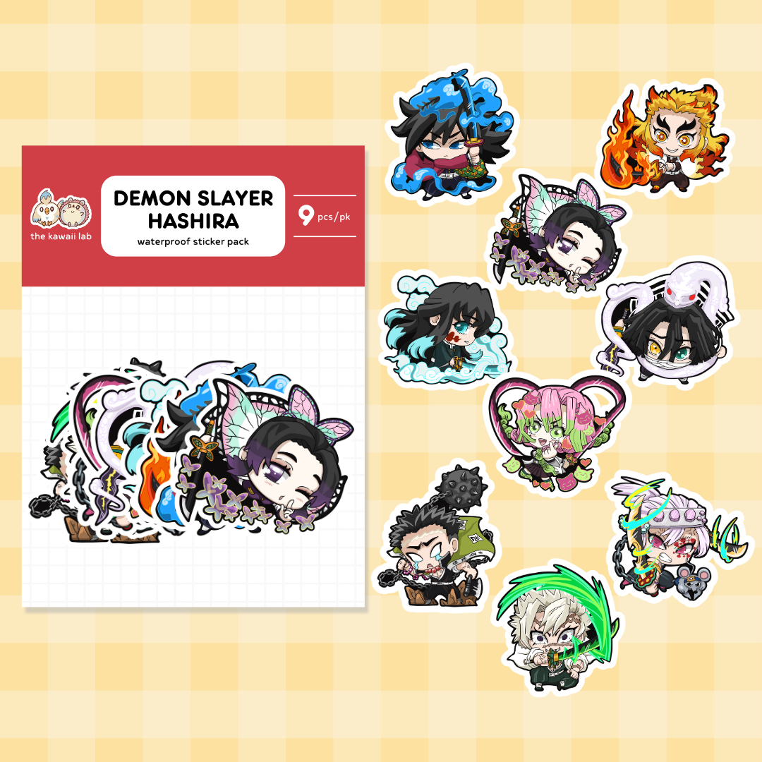 Demon Slayer Hashira Sticker Pack