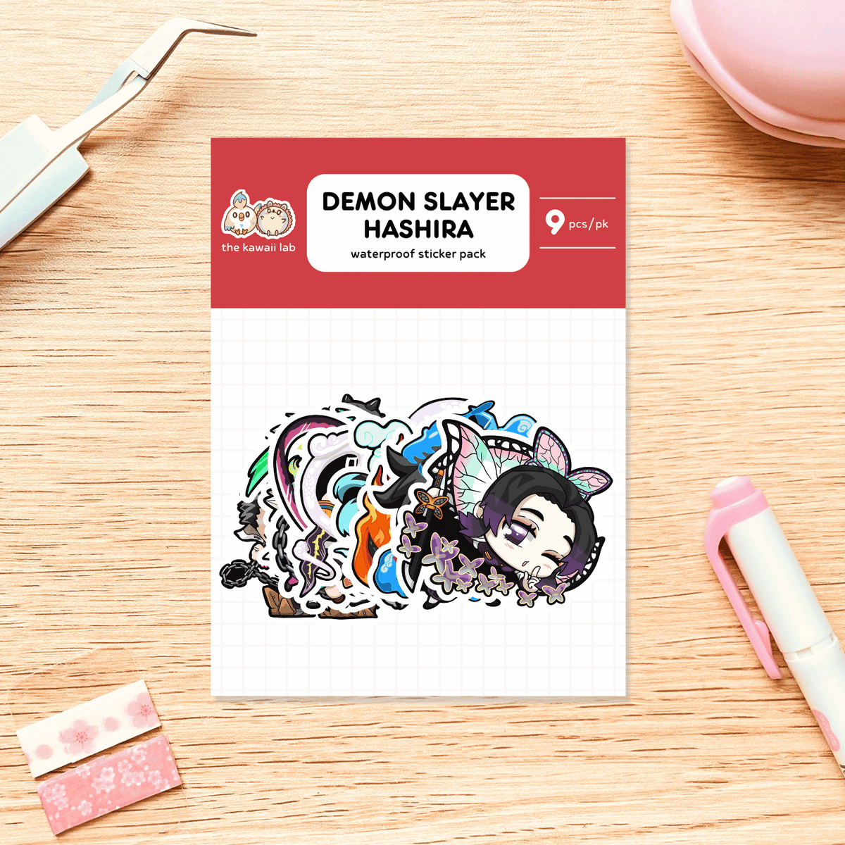 Demon Slayer Hashira Sticker Pack
