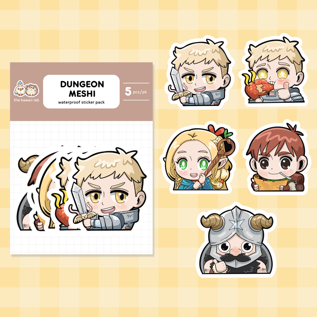 Dungeon Meshi Sticker Pack
