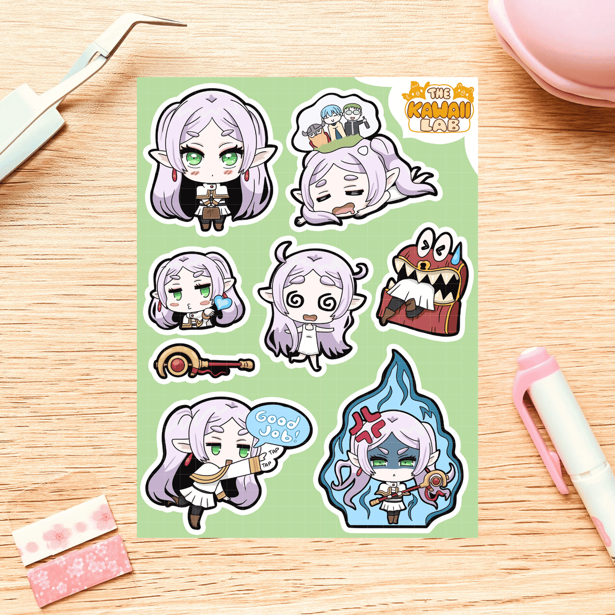 Frieren Sticker Sheet