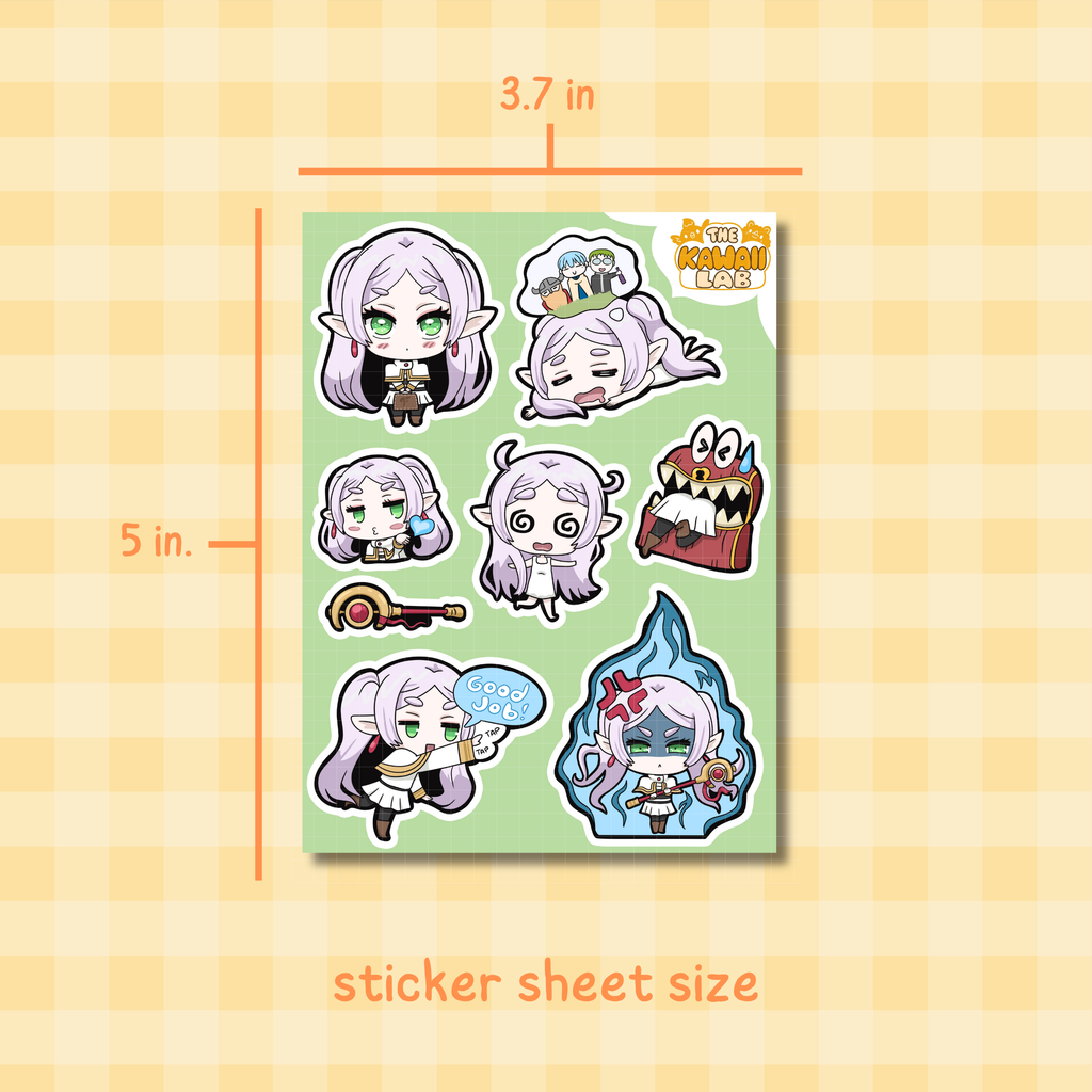 Frieren Sticker Sheet