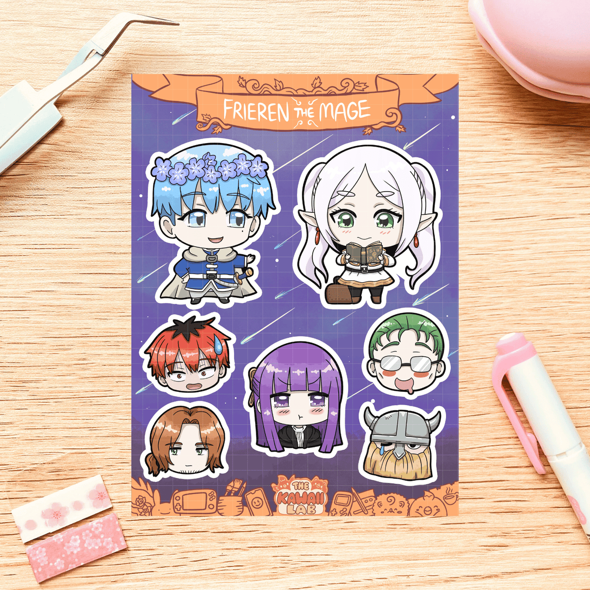 Frieren's Party Sticker Sheet