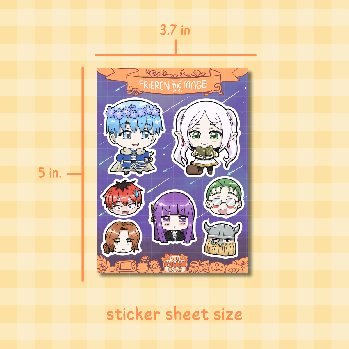 Frieren's Party Sticker Sheet