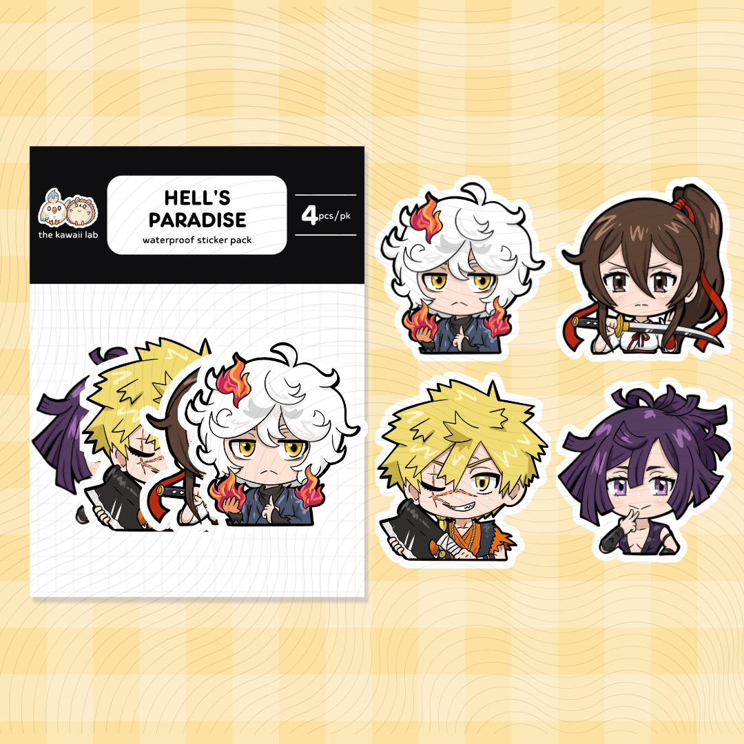 Hell's Paradise Sticker Pack