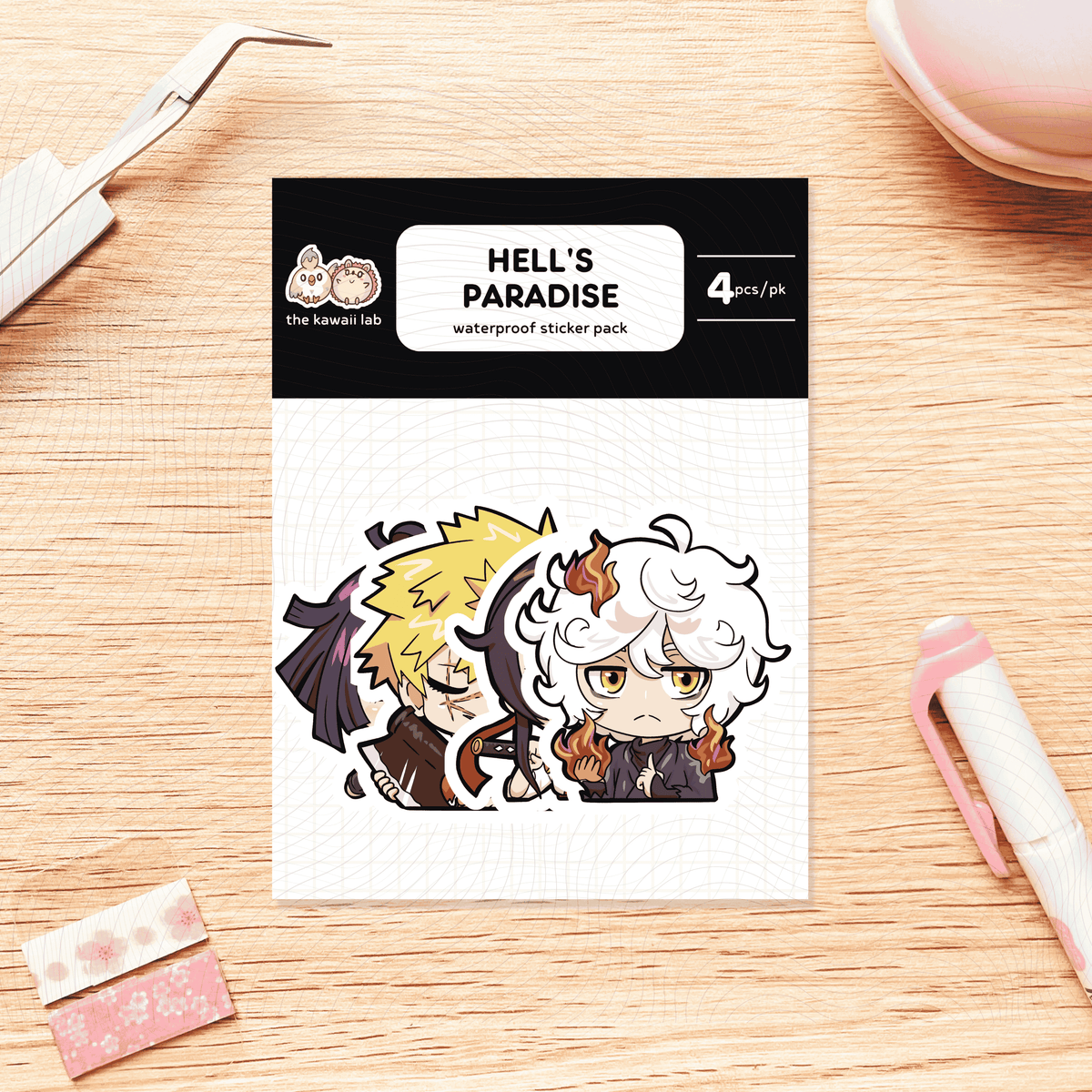 Hell's Paradise Sticker Pack