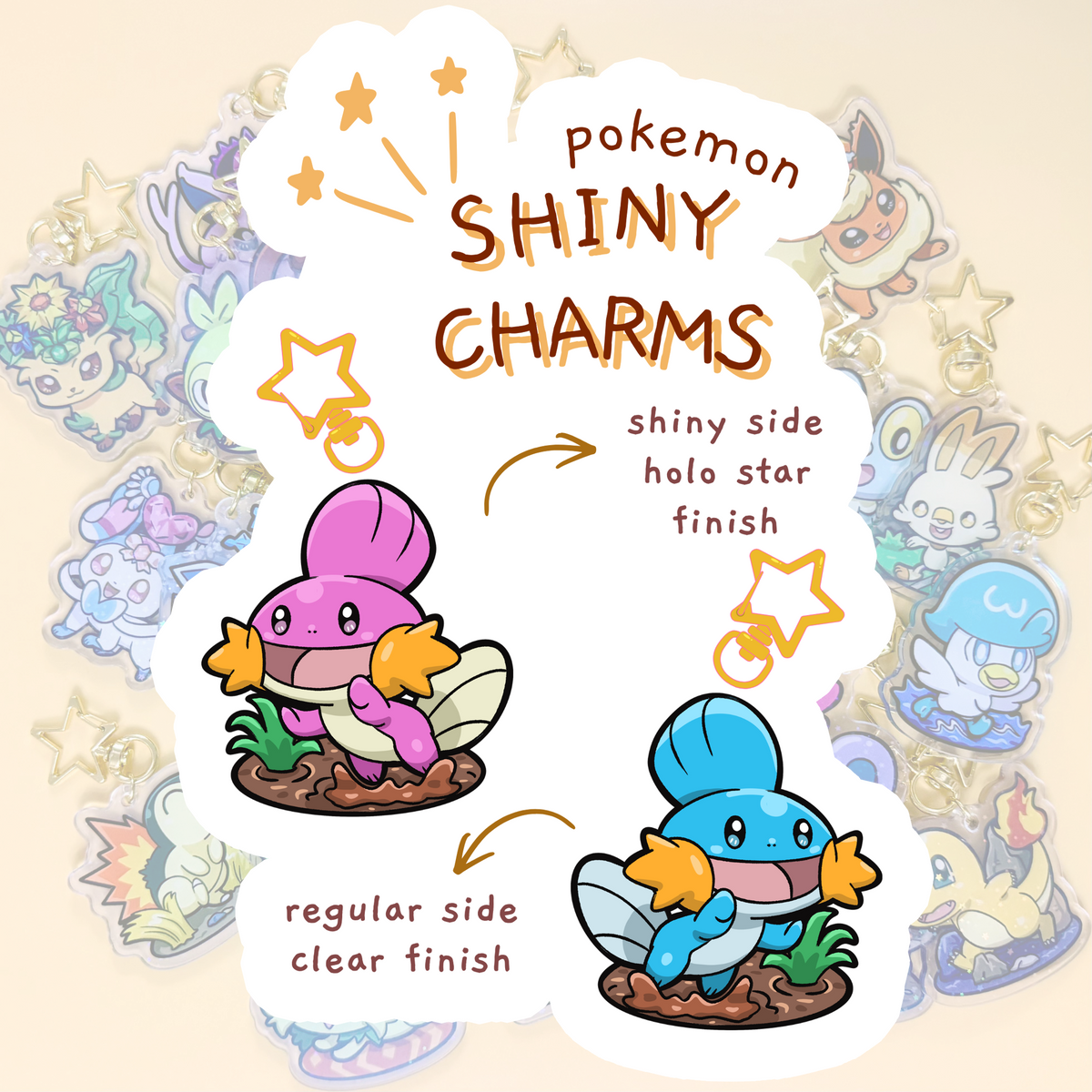 Shiny Charms - PokeFriend Starter Charms