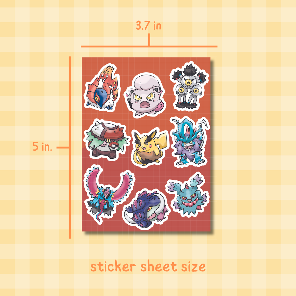 Ancient Paradox Sticker Sheet