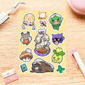 Trainer Arven's Team Sticker Sheet