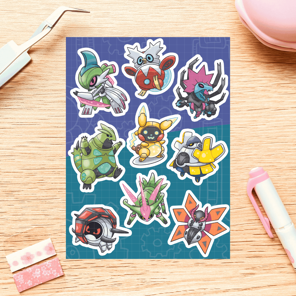 Future Paradox Sticker Sheet