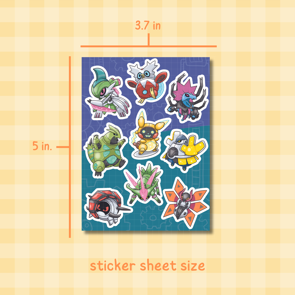 Future Paradox Sticker Sheet