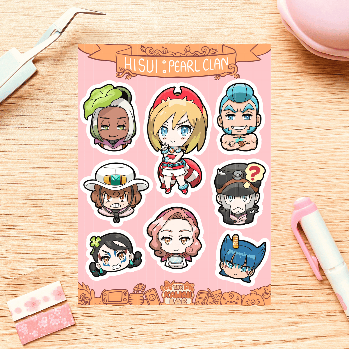 Pearl Clan Sticker Sheet