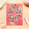 Pochita Sticker Sheet