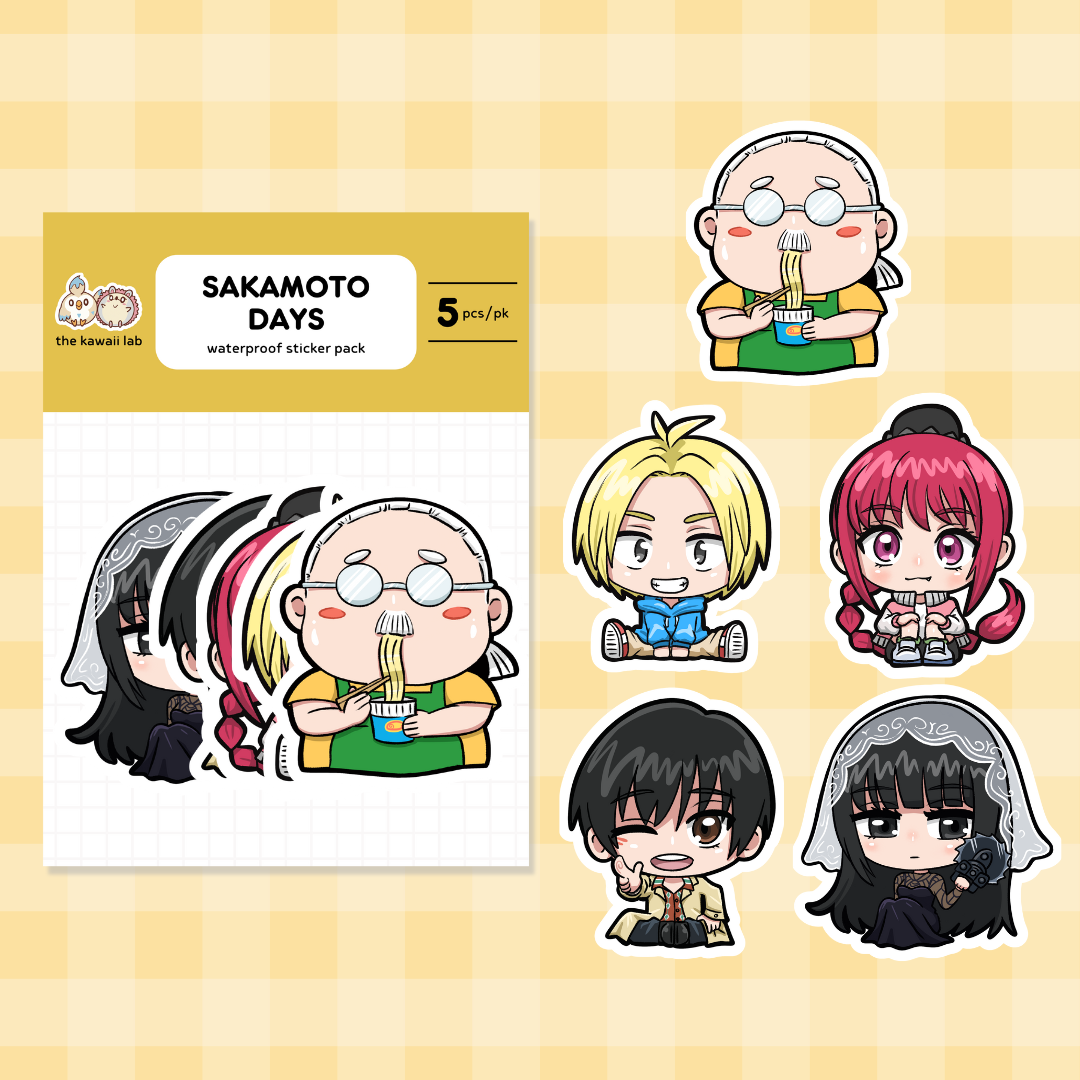 Sakamoto Days Sticker Pack