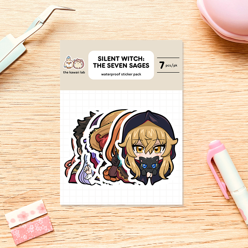 Secrets of the Silent Witch: The Seven Sages of Ridill Sticker Pack