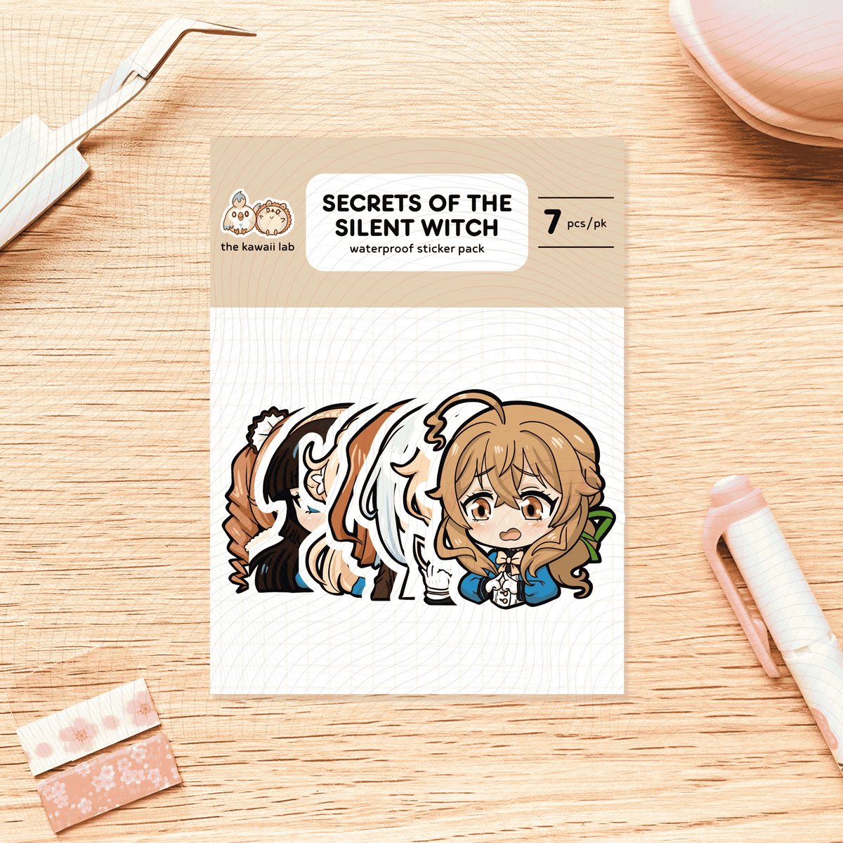 Secrets of the Silent Witch: Serendia Academy Sticker Pack