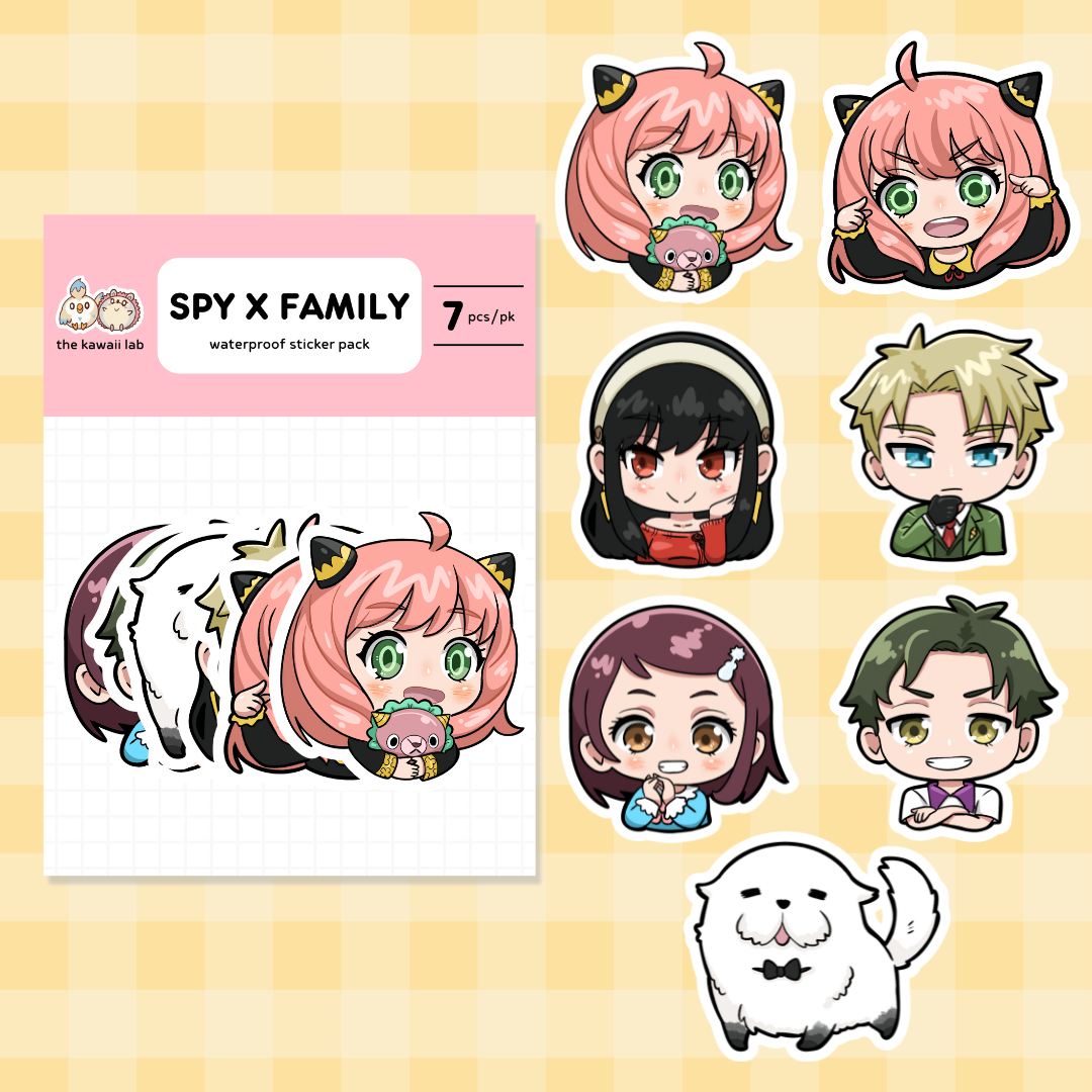 Spy x Family Sticker Pack