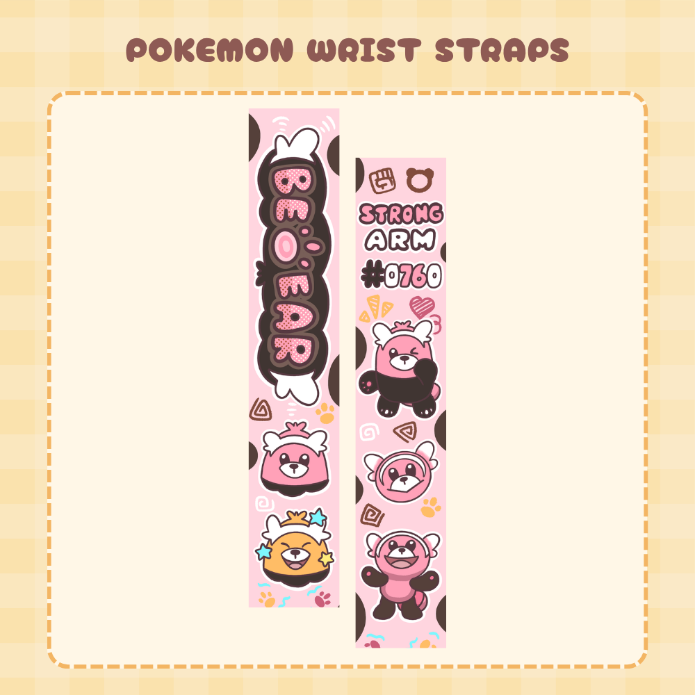 Pokemon Wrist Strap