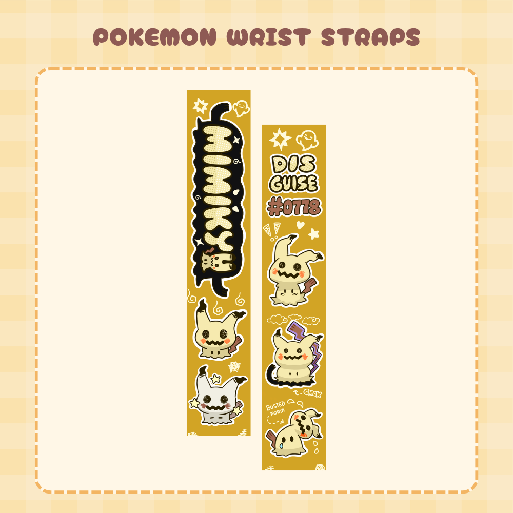 Pokemon Wrist Strap