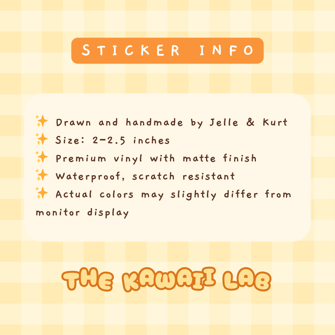 Pokemon Waterproof Stickers - Mega Evolutions